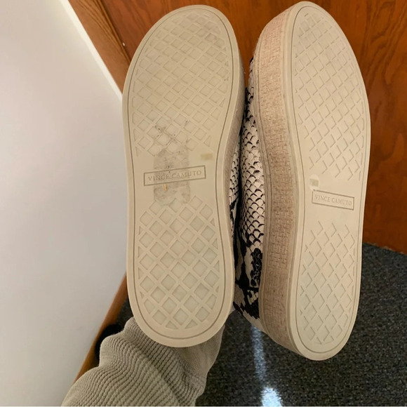 Vince Camuto Snakeskin Sneakers - Picture 2 of 4